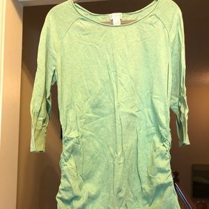 3/4 sleeve maternity sweater